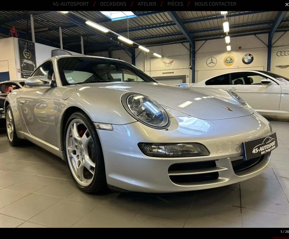 PORSCHE 997 Carrera S 355cv 2005 occasion