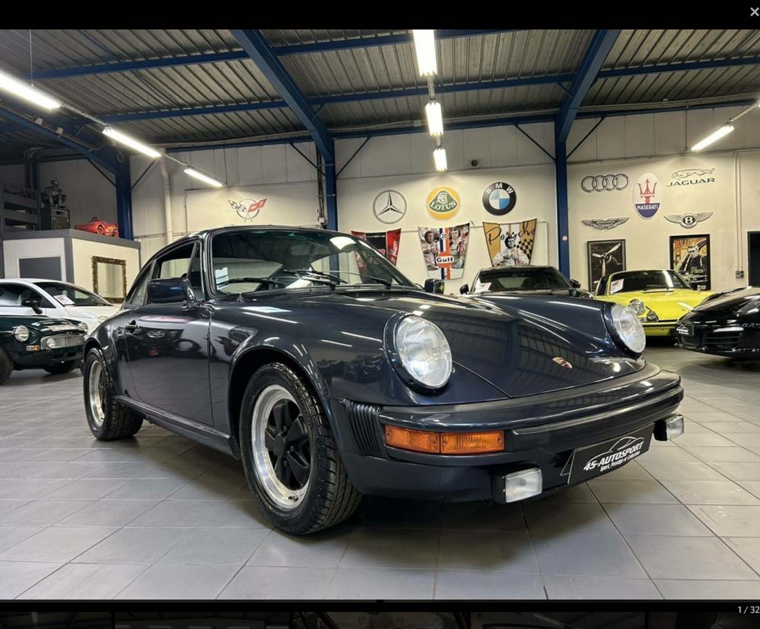 PORSCHE 911 SC 3.0 180cv 1980 occasion