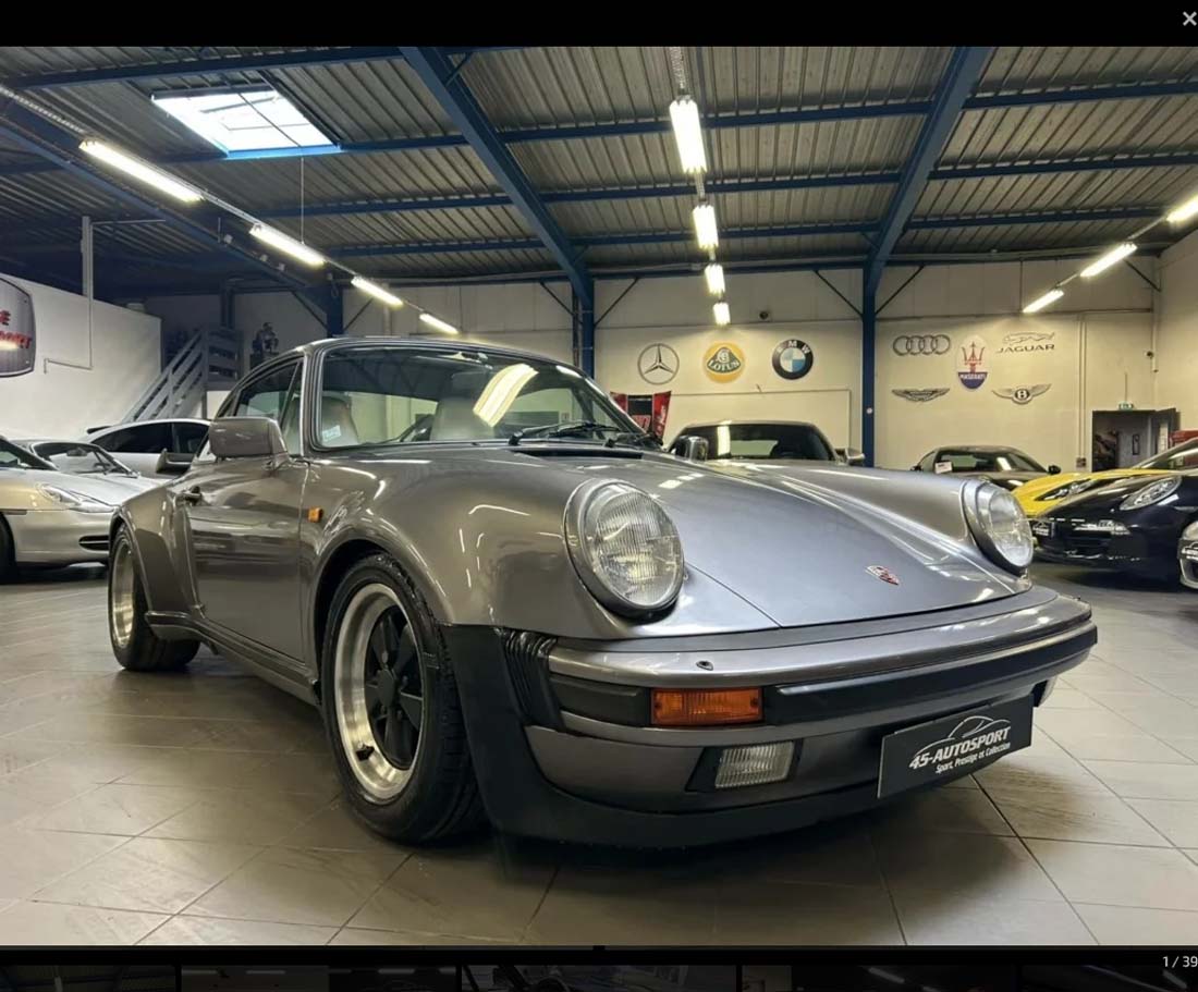 PORSCHE 911 Turbo 3.3 300cv 1986 occasion