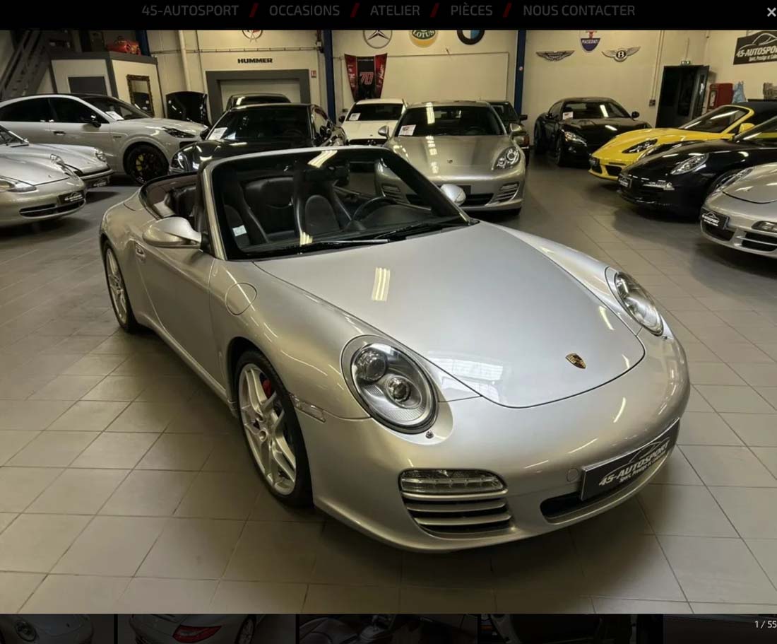 PORSCHE 997 II Carrera S 385cv 2011 occasion