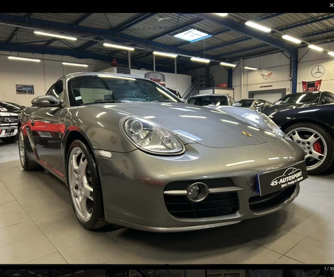 PORSCHE CAYMAN S 3.4 295cv 2008 occasion