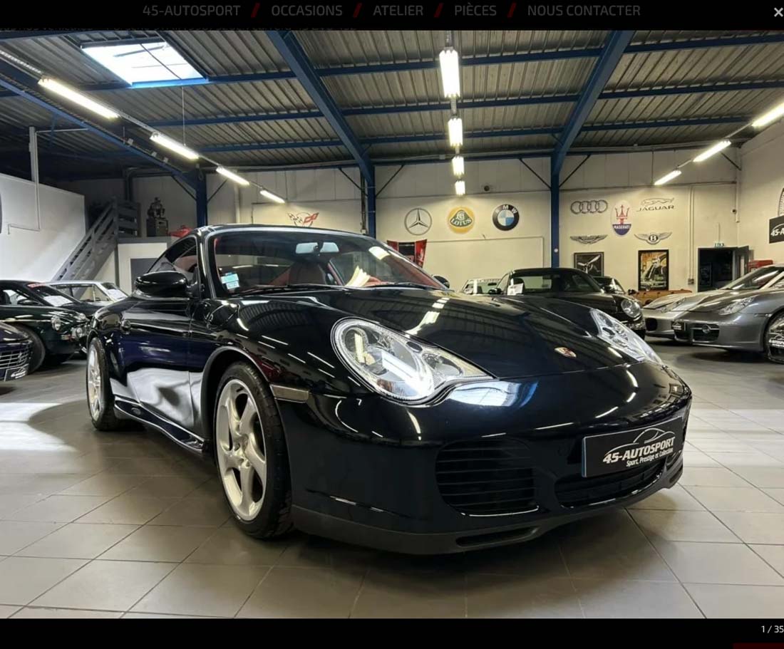 PORSCHE 996 Carrera 4S 320cv 2002 occasion