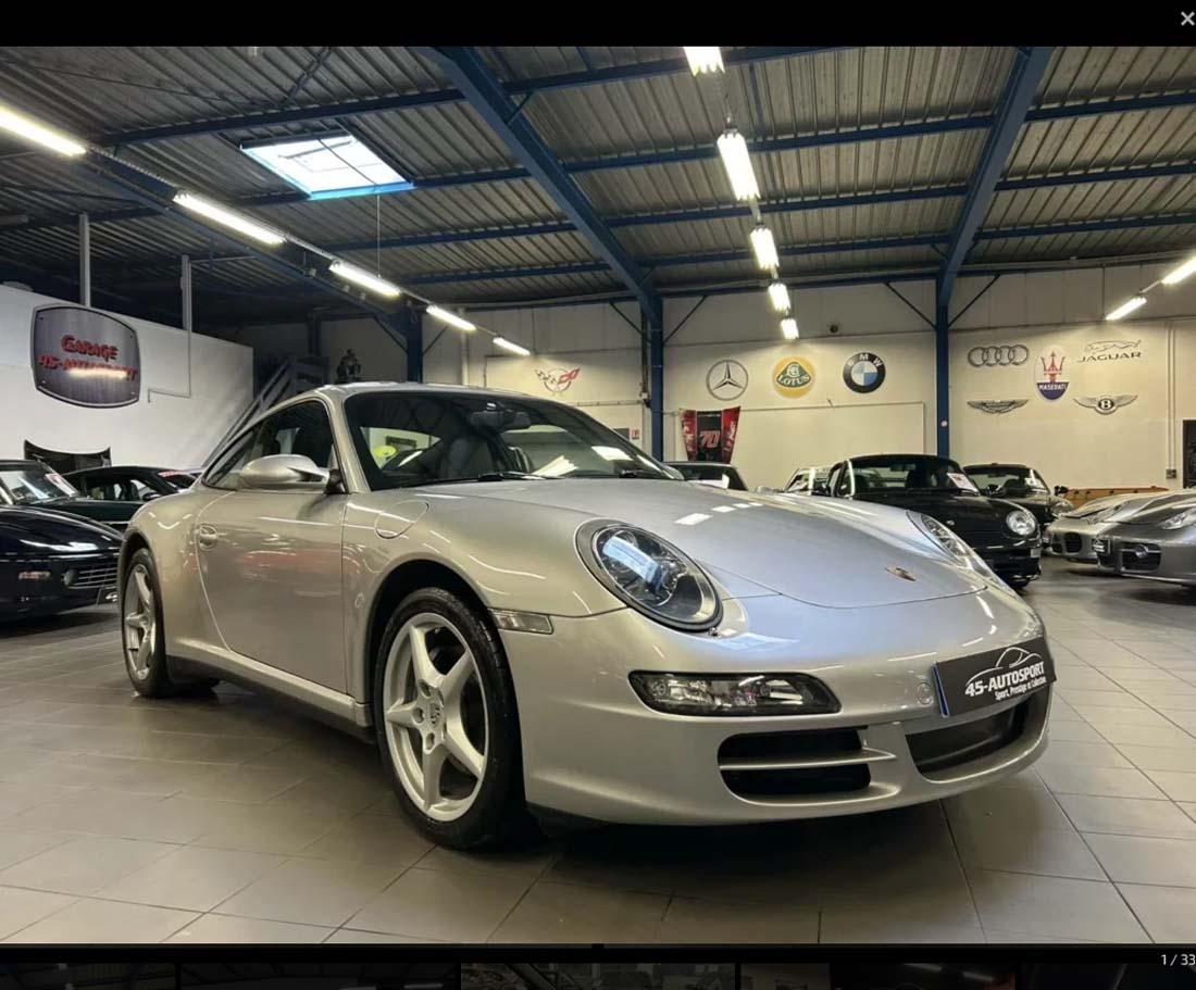 PORSCHE 997 Carrera 4 325cv 2006 occasion