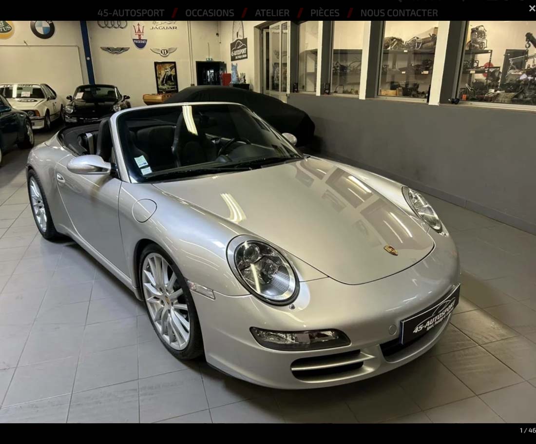 PORSCHE 997 Carrera S 355cv 2005 occasion