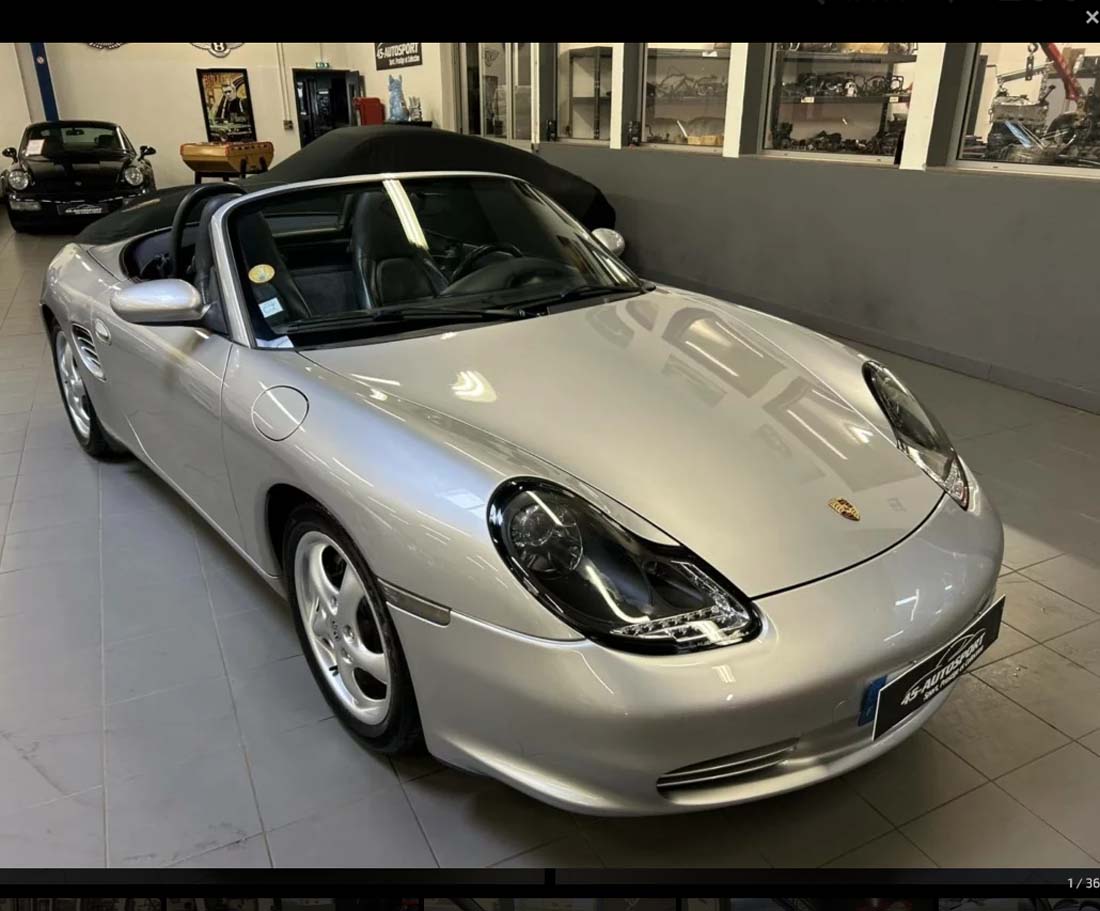 PORSCHE BOXSTER 2.7 228cv 2003 occasion