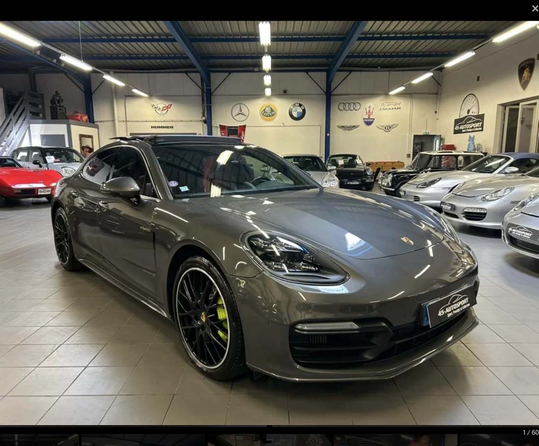 PORSCHE PANAMERA Hybrid 3.0 V6 462cv 2017 occasion