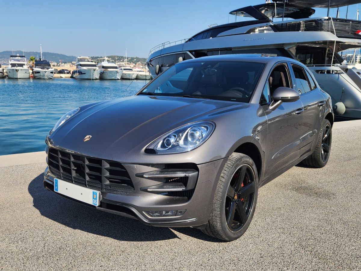 PORSCHE MACAN Turbo V6 3.6 400cv 2016 occasion