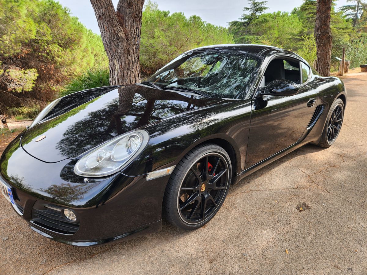 PORSCHE CAYMAN S 3.4 330cv Black Ed 2012 occasion