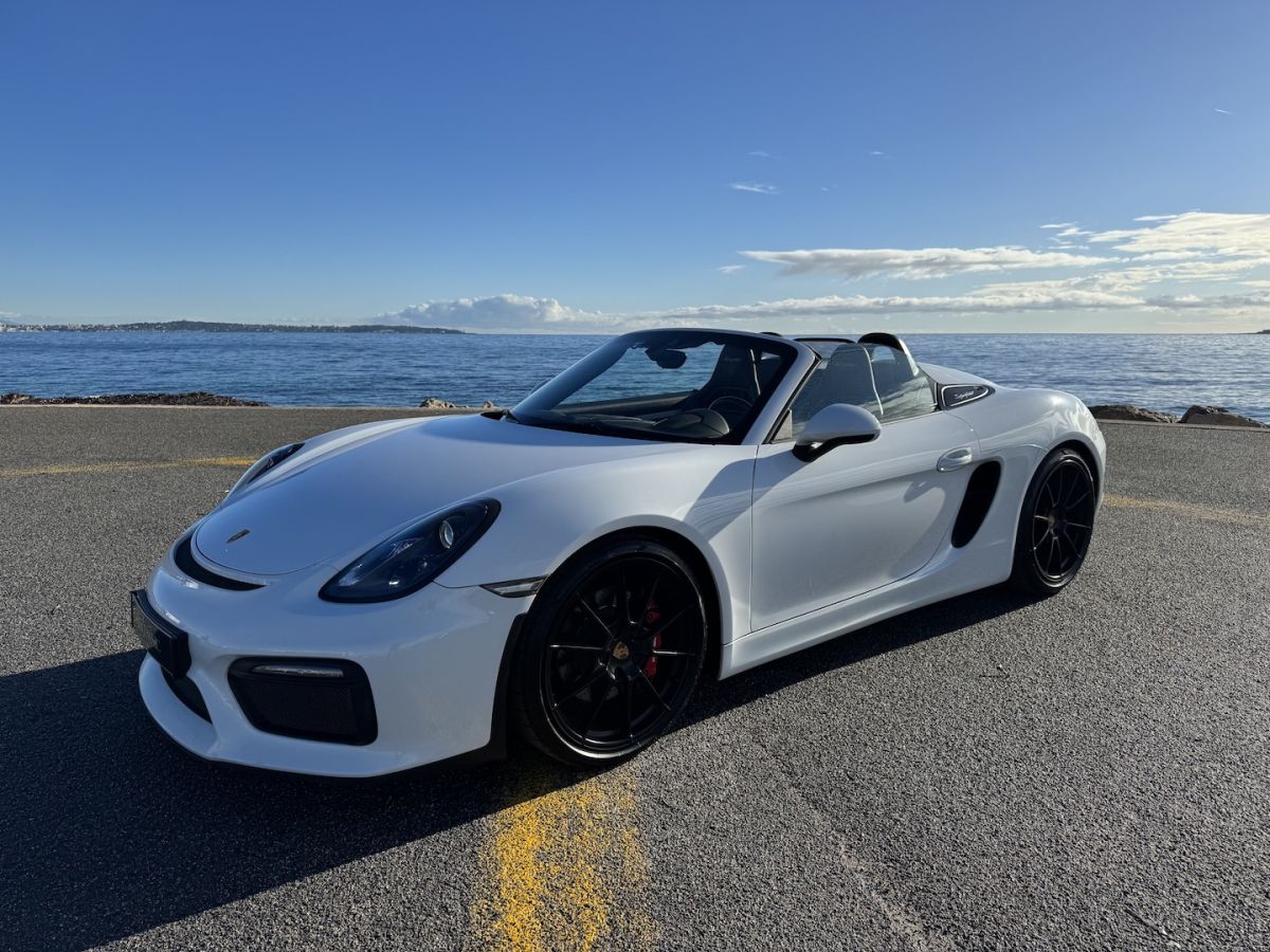 PORSCHE BOXSTER III SPYDER 3.8 375cv 2016 occasion