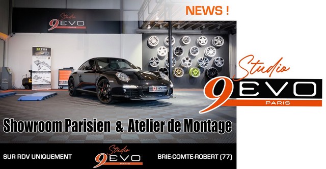 9 EVO Spécialiste Pièces et Accessoire Porsche Paris